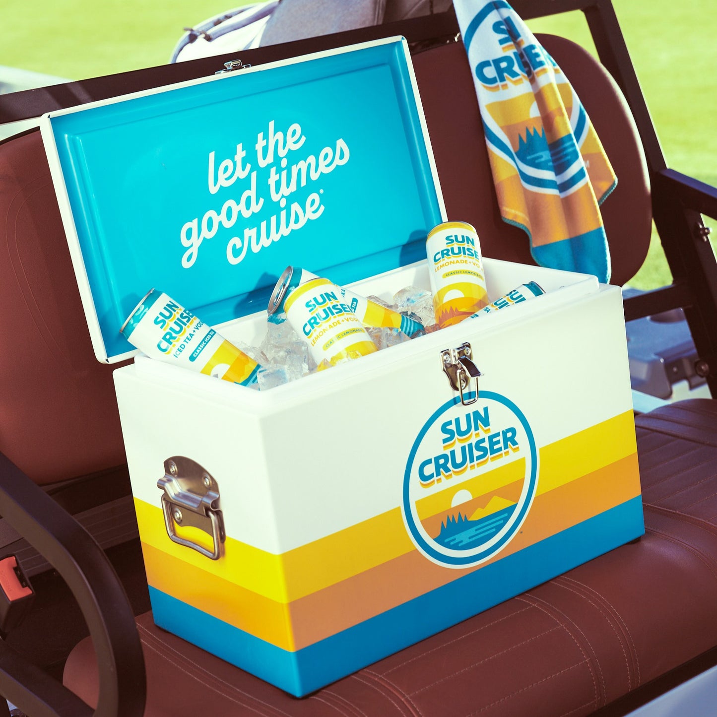 Logo White Hard Sided Cooler