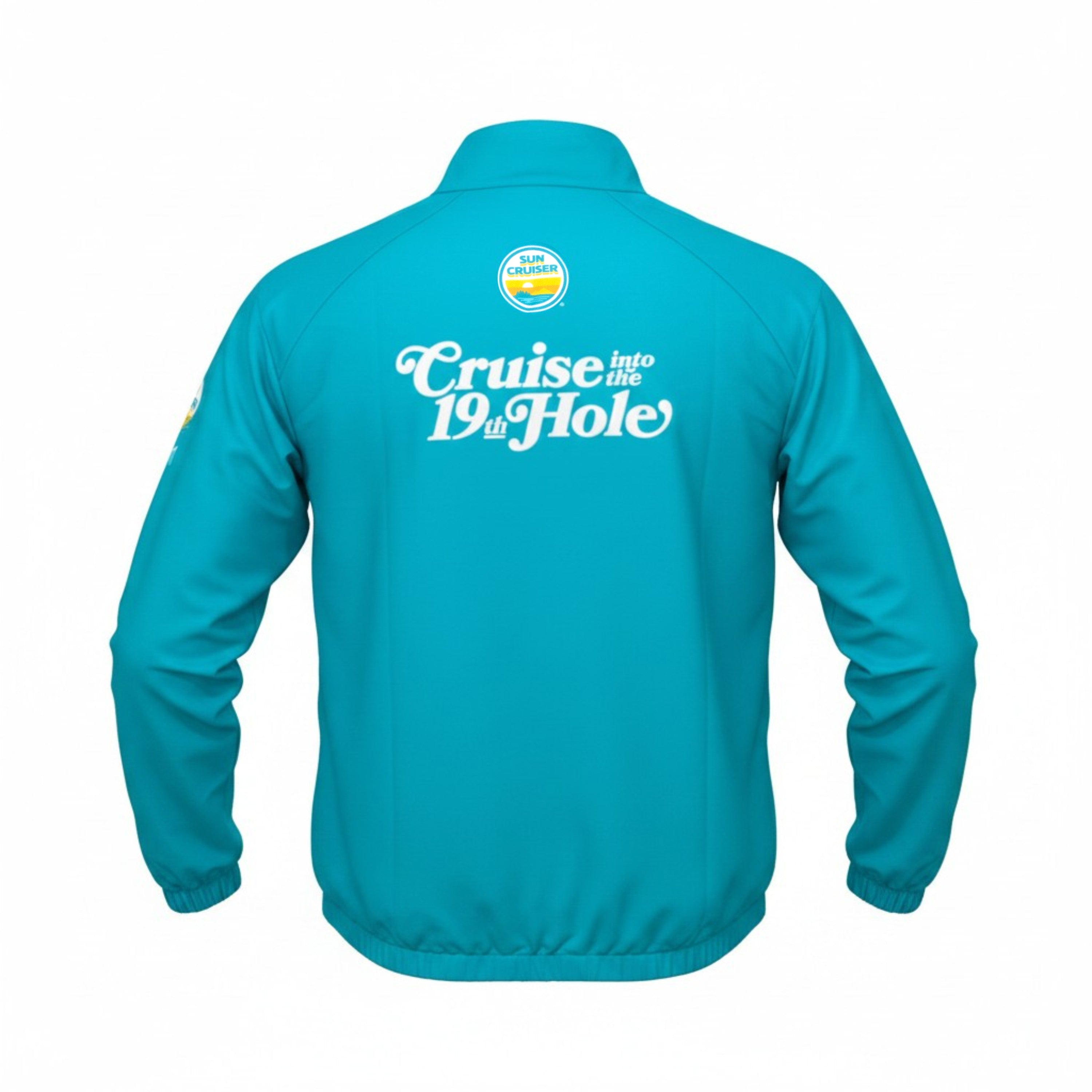 Teal Golf Windbreaker – Sun Cruiser