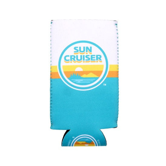 Sun cruiser slim can cooler made to look like a regular sun cruiser can.