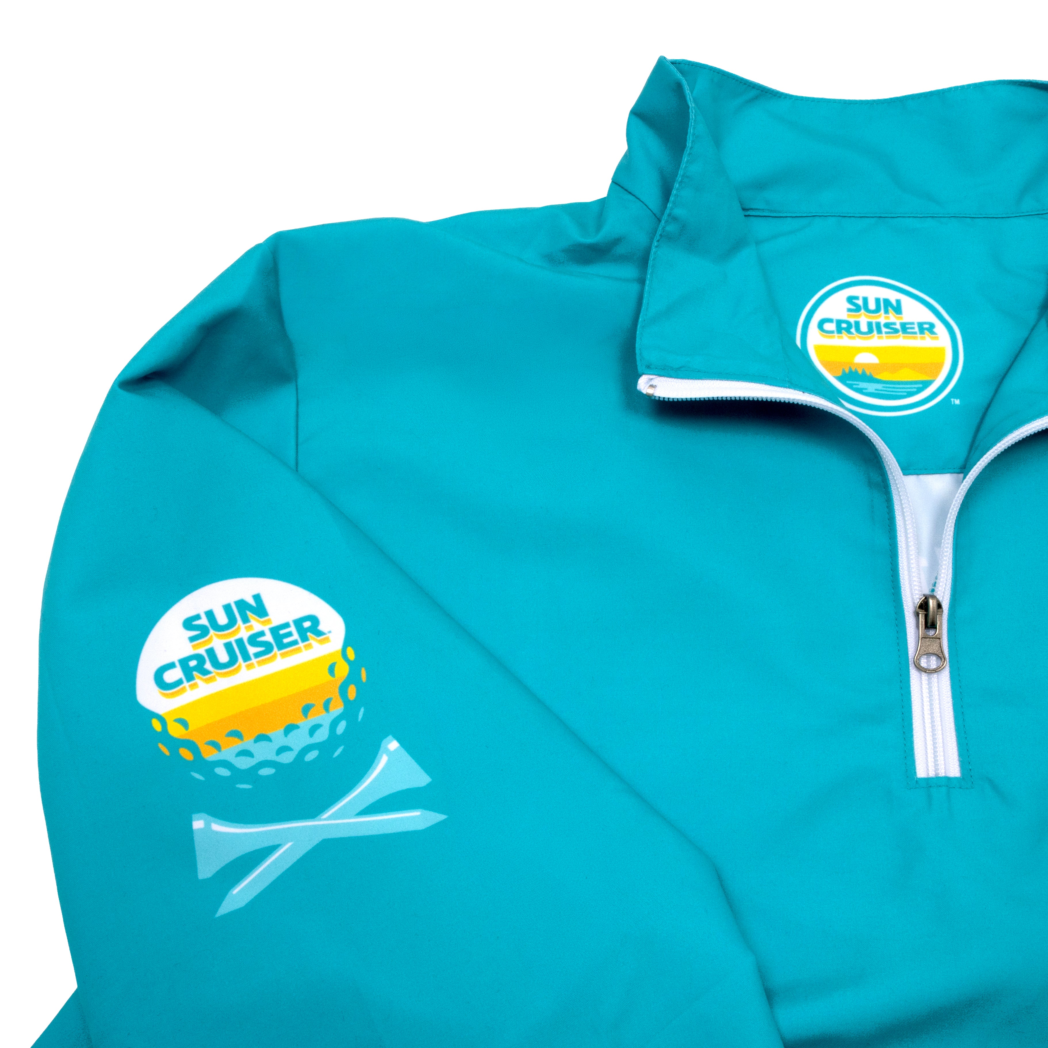 Teal Golf Windbreaker – Sun Cruiser