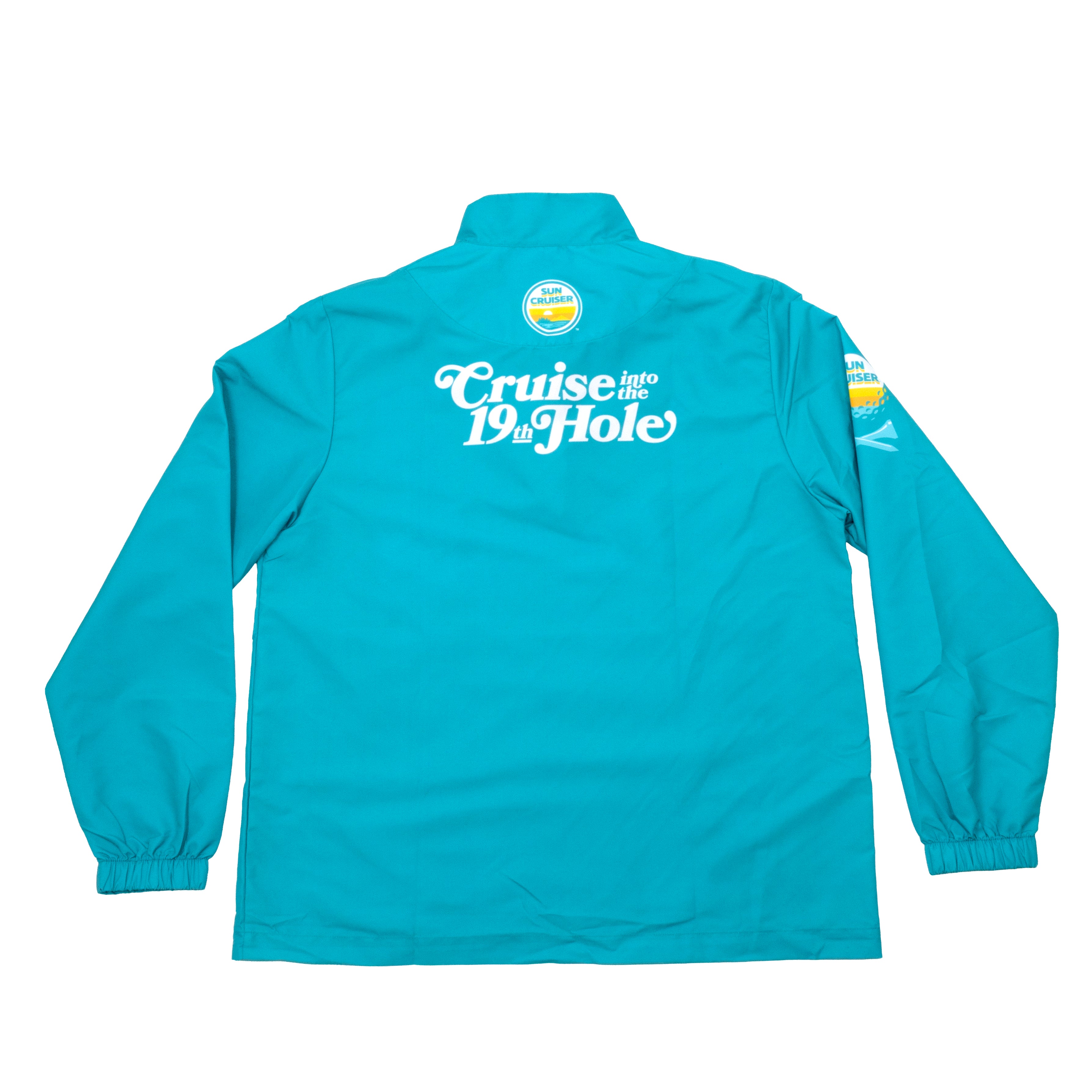 Teal Golf Windbreaker – Sun Cruiser